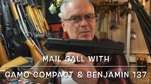 Mall call: Benjamin model 137 Gamo Compact target pistol and a few other items!