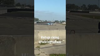 Vintage Racing at Sebring Raceway. #sebring #racing #nascar #sprintcar #stockcars #wrx #roadrace