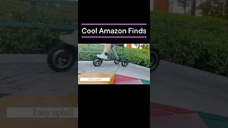 Electric Scooter 3 Wheels Foldable Trike with Seat for Adults | Light Weight Mobility Scooter