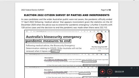 Citizen survey