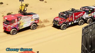 Dakar Desert Rally Truck Race | Full 4K & 60 FPS