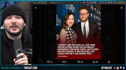 Seth Rogan ROASTED For Saying He'd Rather SMOKE WEED Than Have Kids,