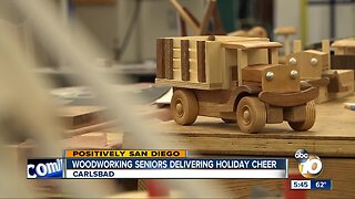 Seniors make toys for North County kids