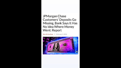 Chase robbed depositers!!!