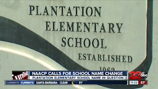 NAACP Bakersfield Chapter, Greenfield Union School District discussing changing name of Plantation Elementary School