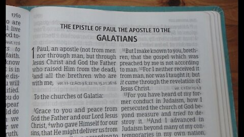 Galatians 3:16-18 (If the Inheritance Is of the Law, It Is No Longer of Promise)