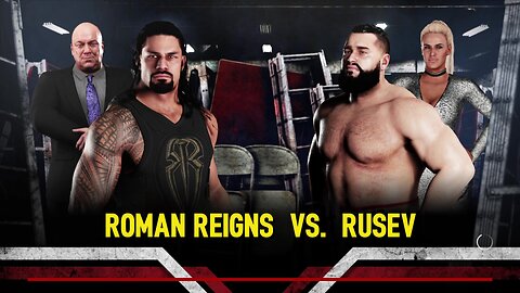 WWE 2k18 Roman Reigns vs Rusev