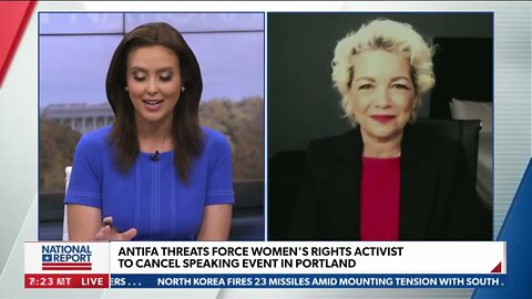 Newsmax - Kellie-Jay talks about death threats in Portland and confronting Weiner in San Francisco