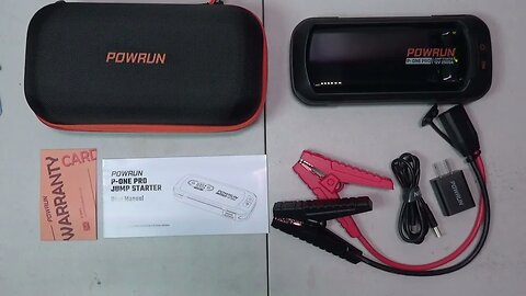 POWRUN P-ONE Pro Jump Starter