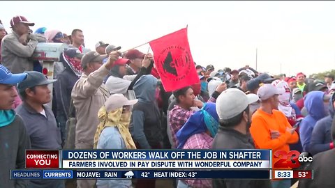 Protest in Shafter against The Wonderful Company continue