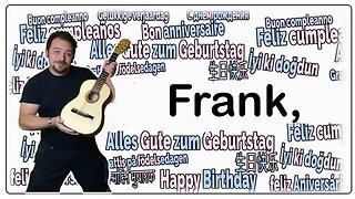 Happy Birthday Frank, - Happy Birthday to You Frank, #shorts