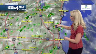 Windy with scattered showers for Thursday with a cold front moving in