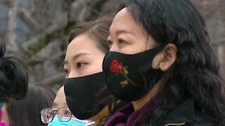 Dozens gather in Niagara Square for 'Stop Asian Hate' rally