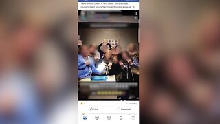 Photo of teachers 'flipping the bird' sparks debate in Taylor