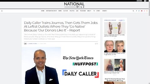 EXPOSING The Daily Caller