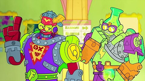 SUPERTHINGS EPISODE ⚡ENIGMA and the Kaboonita robbery⚡ Cartoons SERIES for Kids