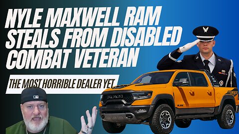 Nyle Maxwell Ram Austin TX, Steals Money Disrespects Disabled Combat Veteran. Made Him Sit In Pain!