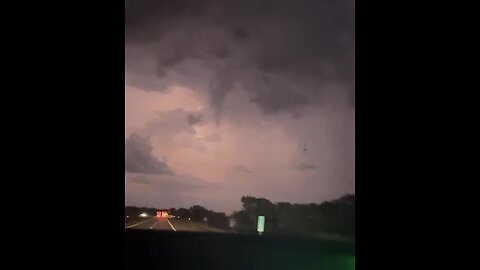 Lightning Strikes In Iowa