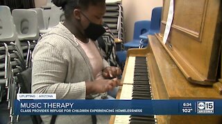 Donation provides music therapy for homeless children in Phoenix