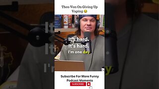 Theo Von on Quitting Vaping | Theo Von Funniest Podcast Moments| #theovonpodcast #theovon #podcast