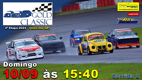 🔴 GOLD CLASSIC | Corrida 2 | 4ª Etapa 2023 | Velocitta (SP) | Ao Vivo