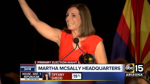 Martha McSally defeats Kelli Ward, Joe Arpaio for Republican Senate nomination