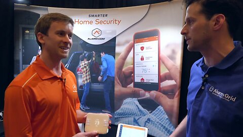 ISC West 2019: Demo of the Alarm.com T3000 Smart Thermostat