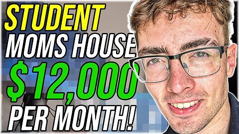 How To Earn Over $12,000 A Month From Your Parents House