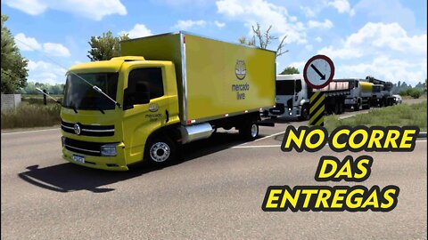 VW Delivery No Corre das Entregas, A Entrega Mais Rapida do Brasil #ets2