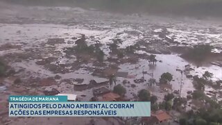 Tragédia de Mariana: Atingidos pelo Dano Ambiental cobram ações das Empresas responsáveis.