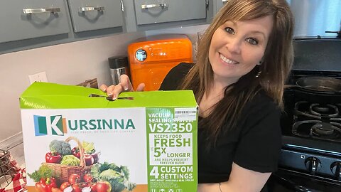 Packing up My Groceries | Kursinna Vacuum Sealer | How it Works