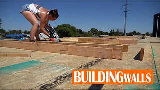 DIY HOME BUILD | EP. 034 - BUILDING WALLS