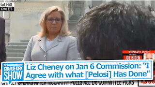 Liz Cheney on Jan 6 Commission: “I Agree with what [Pelosi] Has Done"