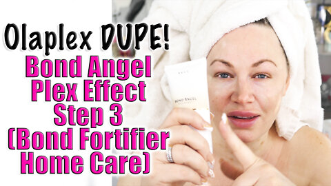 Olaplex DUPE! Testing Bond Angel Plex Effect Step 3 | At Home Bond Fortifyer