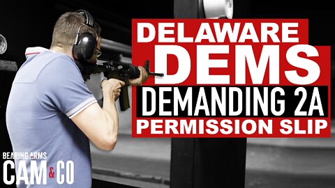 Delaware Dems demanding 2A permission slip