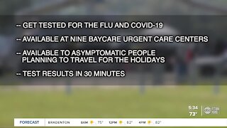 9 BayCare Urgent Centers now offer rapid tests that detect both COVID-19 and the flu