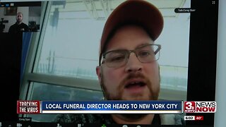 Omaha-area funeral director heads to New York City