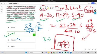 Time & Work of SSC Quantitative Aptitude ! Question asked on my Telegram Group | MEWS #ssc