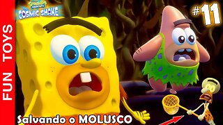 Bob Esponja: The Cosmic Shake #11 - Viramos HOMENS DA CAVERNA no NOVO MUNDO que entramos!