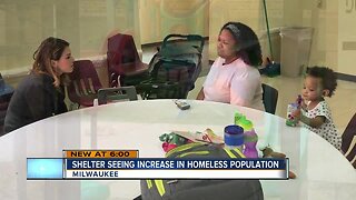 Milwaukee Rescue Mission sees increase in women, families seeking shelter