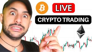 LIVE Bitcoin & Ethereum Trading - Price Prediction & Analysis | ETH & BTC Live