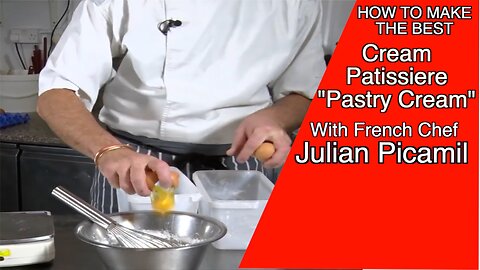 How to make a Creme Patissiere "Pastry Cream"delicious creamy custard Julian Picamil