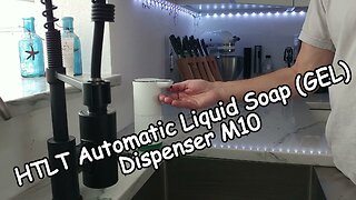 HTLT Automatic Liquid Soap (GEL) Dispenser M10, Unboxing And Full Review