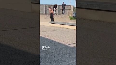 frontside flip tailstall #shorts #skateboarding #ramps #summer