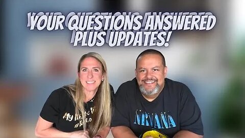 ANSWERING YOUR QUESTIONS! | Q&A WITH ANDY AND HOPE | ANDY GIVES AN UPDATE!