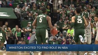 Cassius Winston excited to find role in NBA