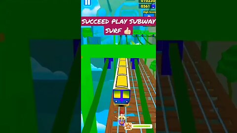 PLAY SUBWAY SURF FINALLY SUCCEED 👍🏻