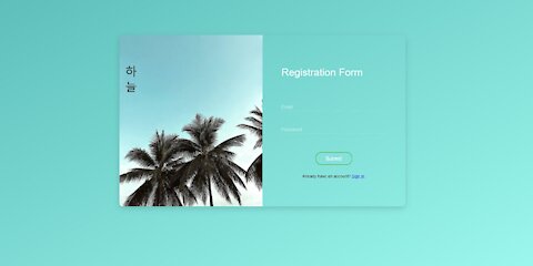 Registration Form | HTML and CSS