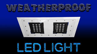 Weatherproof LED Light - 2x4 Lay-In Troffer - 40,500 Lumens - General Areas