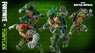 Fortnite X Teenage Mutant Ninja Turtles